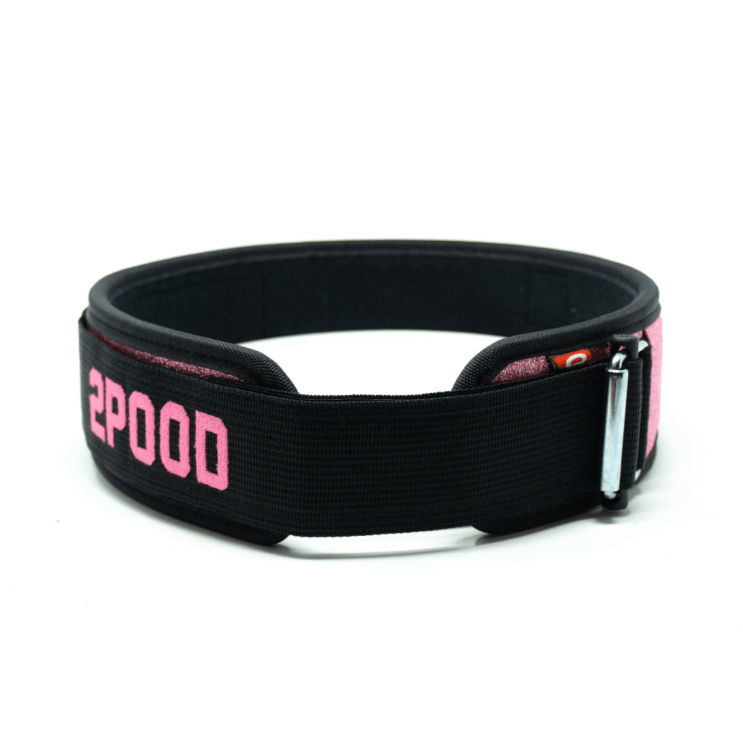 3" Petite Bubblegum Weightlifting Belt