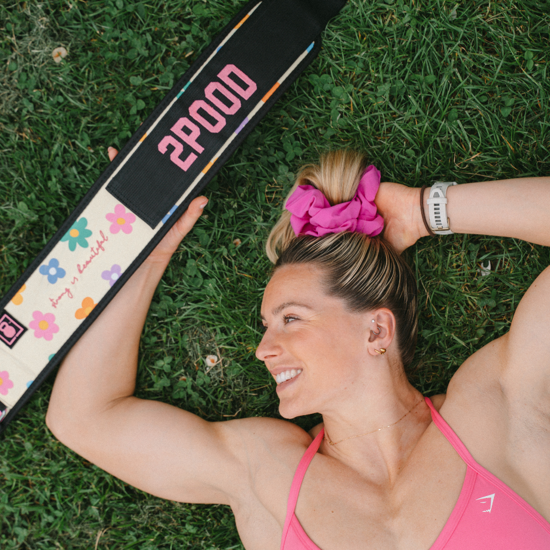 Strong Is Beautiful by Aimee Cringle 4" Weightlifting Belt
