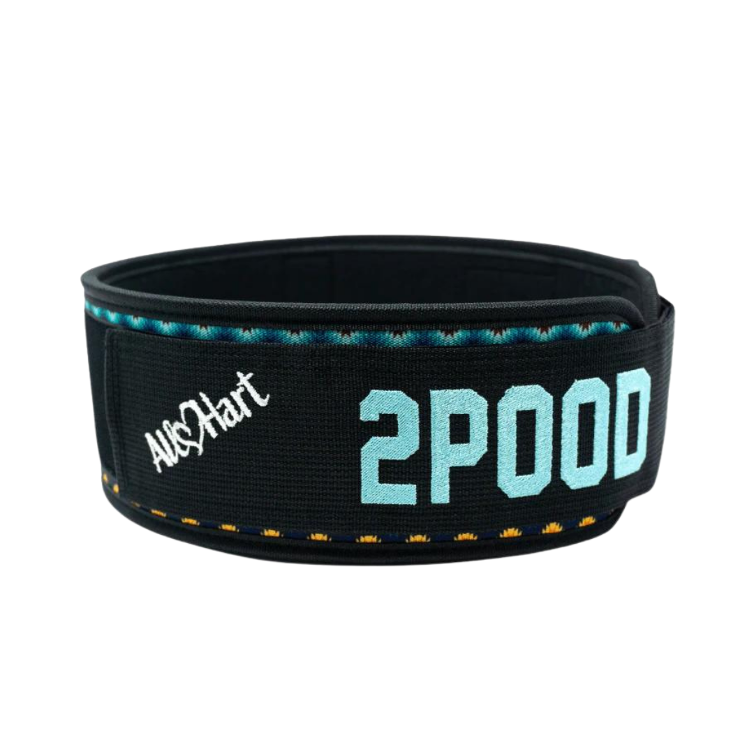 All Hart by Amanda Barnhart 4" Weightlifting Belt - 2POOD