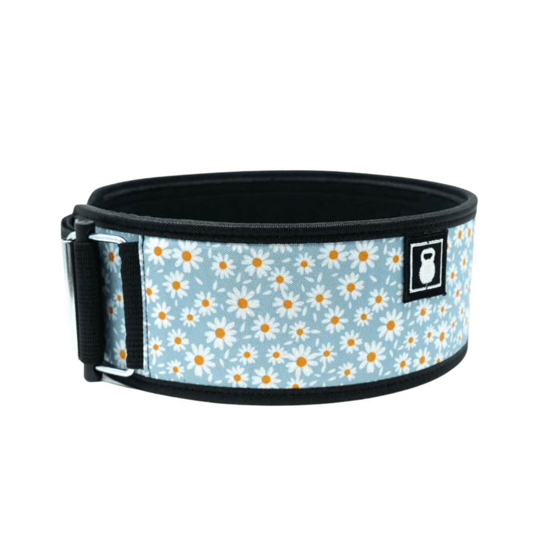 Daisies by Tasia Percevecz 4" Weightlifting Belt - 2POOD