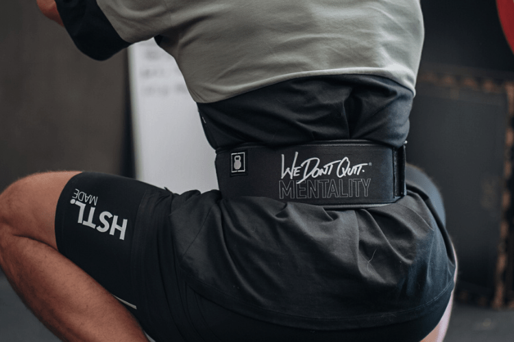 We Don't Quit by Craig Richey Straight Weightlifting Belt PRE-ORDER - 2POOD